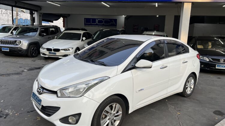HB20S Premium 1.6 Automático 2015 Branco Flex – Top de Linha