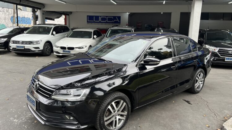 Jetta Comfortline 1.4 TSI Automático 2017 Preto Flex Completo