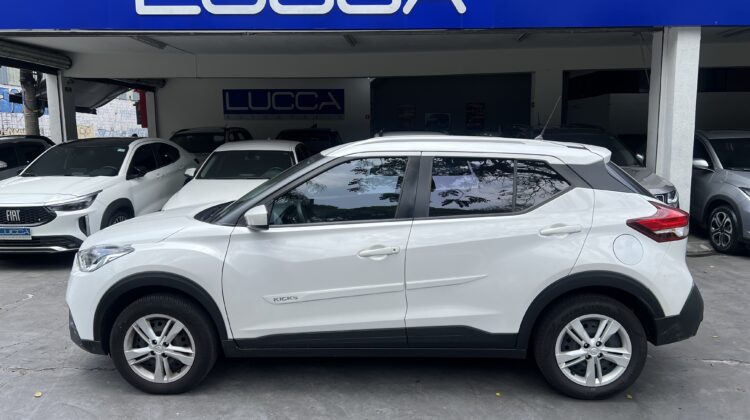 Kicks S 1.6 Automática CVT 2018/2019 Branca Flex Completa