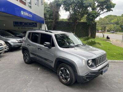 Renegade 1.8 Automática 2019 Prata Flex Completa