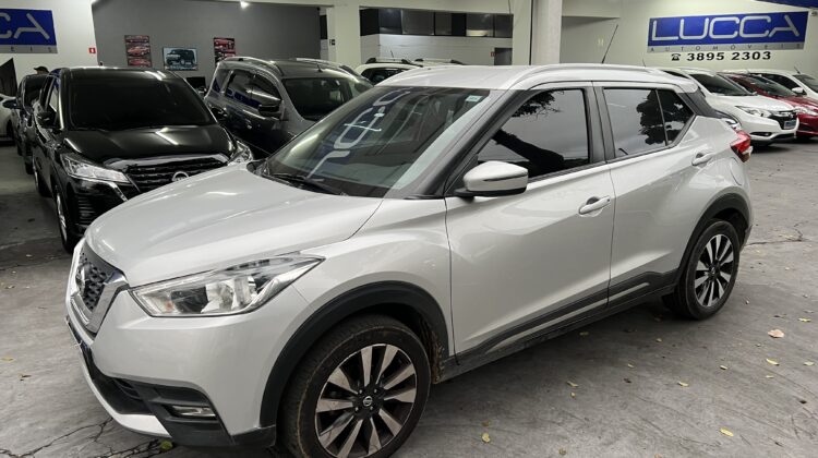 Kicks SV 1.6 Automático CVT 2019/2020 Prata Flex Completo