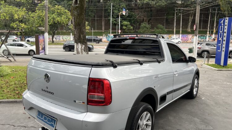 Saveiro Trendline 1.6 16V CS 2022/2023 Prata Flex Completa
