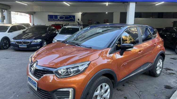 Captur Life 1.6 Automática CVT 2018/2019 Laranja Flex Completo
