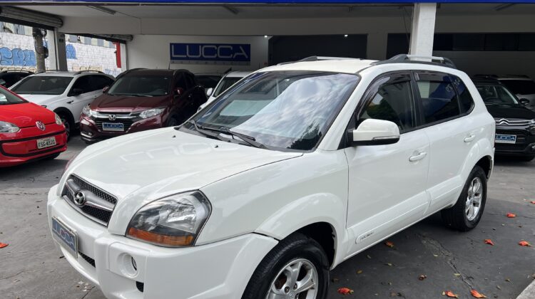 Tucson GLS 2.0 Automática 2014/2015 Branca Flex Completa