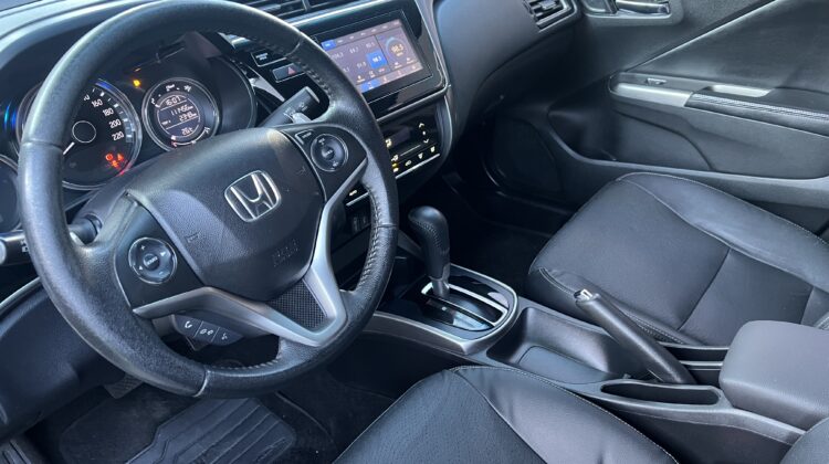 City EXL 1.5 Automático CVT 2018 Azul Flex – Top de Linha