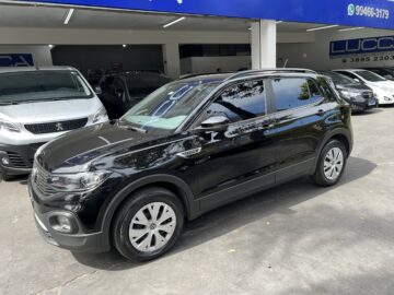 T-Cross Sense 1.0 TSI Automático 2021 Preto Flex Completo