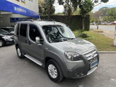 Doblo Adventure 1.8 2014 Cinza Flex Completa 6 lugares