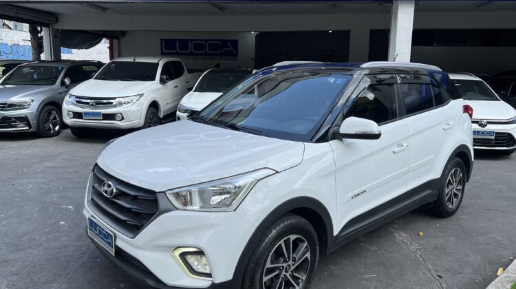 Creta Attitude 1.6 Automático 2019/2020 Branco Flex Completo