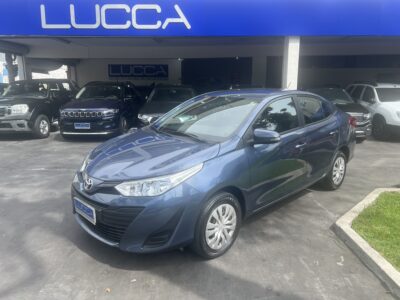 Yaris Sedan XL 1.5 Automático 2020 Azul Flex Completo