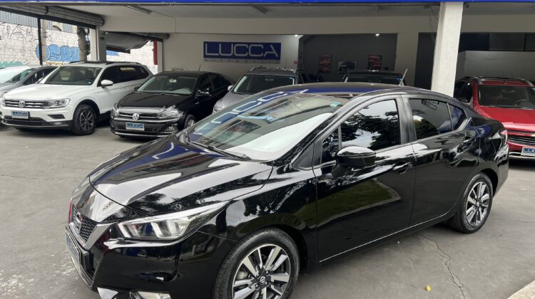 Versa Advance 1.6 Automático CVT 2022 Preto Flex Competo