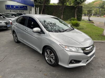 City EX 1.5 Automático CVT 2015 Prata Flex Completo