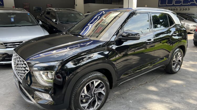Creta Limited 1.0 Turbo Automático 2023/3024 Preto Flex Completo