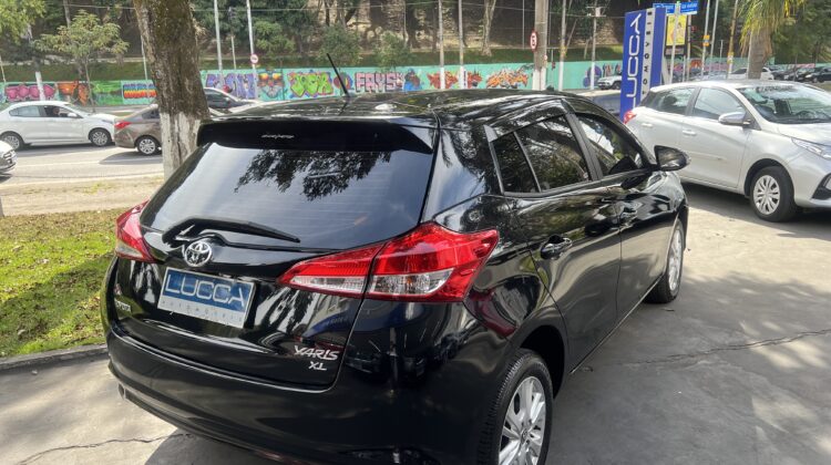 Yaris XL Plus Tech Hatch 1.3 Automático 2019/2019 Preto Flex Completo