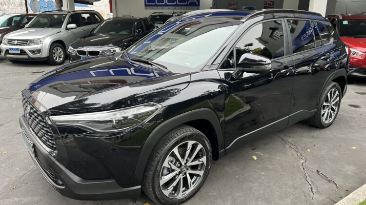 Corolla Cross XRE 2.0 Automático 2022 Preto Flex Completo