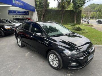 Virtus Comfortline 1.0 TSI Automático 2020 Preto Flex Completo