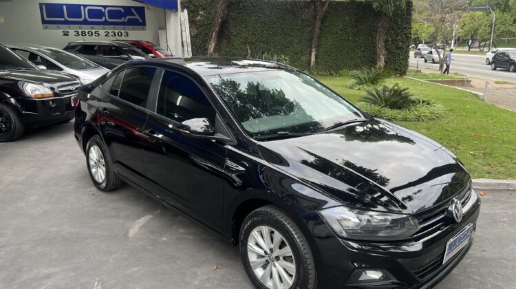 Virtus Comfortline 1.0 TSI Automático 2020 Preto Flex Completo