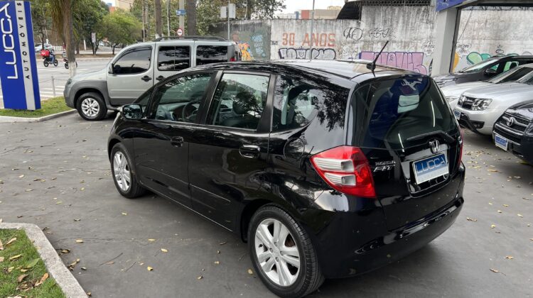 Fit EX 1.5 Automático 2010 Preto Flex Completo