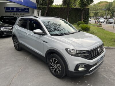 T-Cross Sense 1.0 TSI 200 Automático 2021 Prata Flex Completo