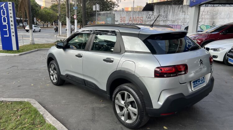 C4 Cactus Feel 1.6 Automático 2020 Prata Flex Completo