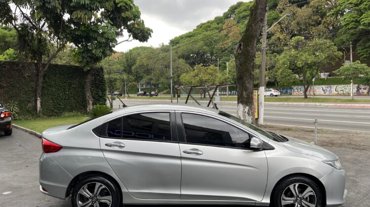 City EX 1.5 Automático 2015 Prata Flex Completo