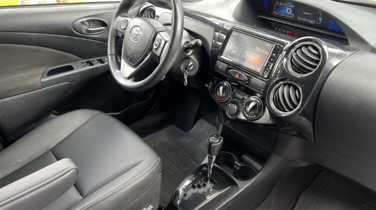 Etios XLS 1.5 Automático 2016/2017 Prata Flex Completo – Top de Linha