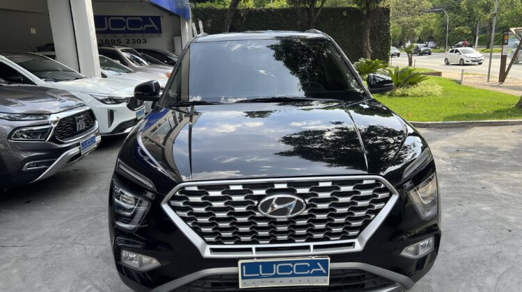 Creta Limited 1.0 Turbo Automático 2023/3024 Preto Flex Completo