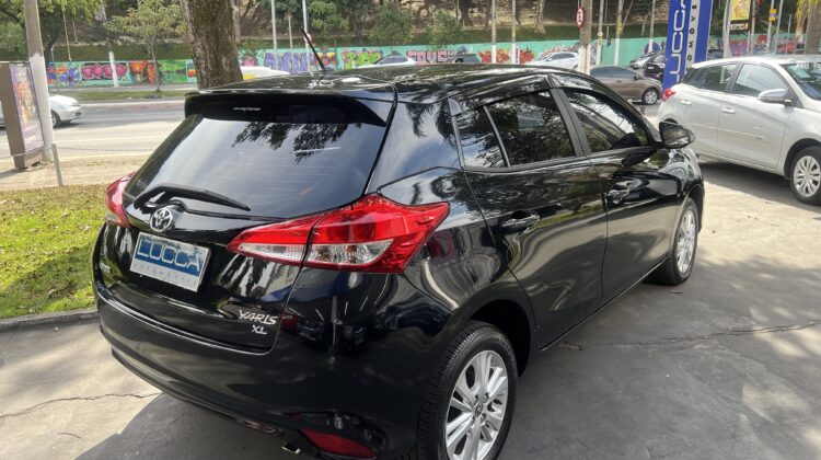 Yaris XL Plus Tech Hatch 1.3 Automático 2019/2019 Preto Flex Completo