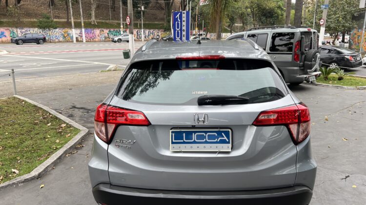 HR-V EXL 1.8 AUTOMÁTICA CVT 2016/2016 PRATA FLEX – TOP DE LINHA