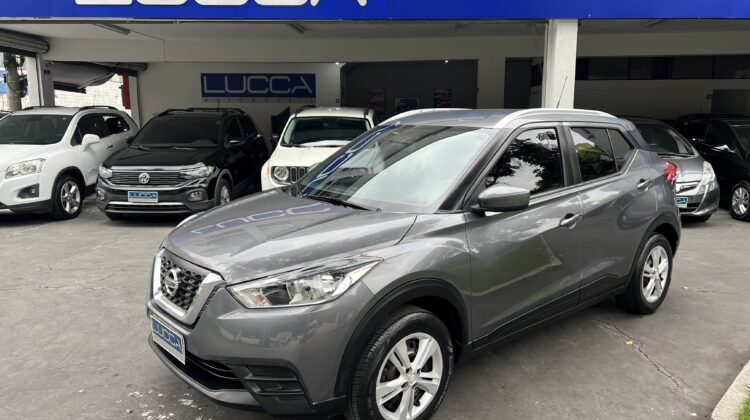 Kicks S 1.6 Automático CVT 2020 Cinza Flex Completo
