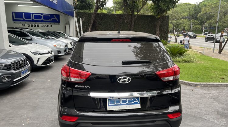 Creta Attitude 1.6 Automática 2021 Preta Flex Completa