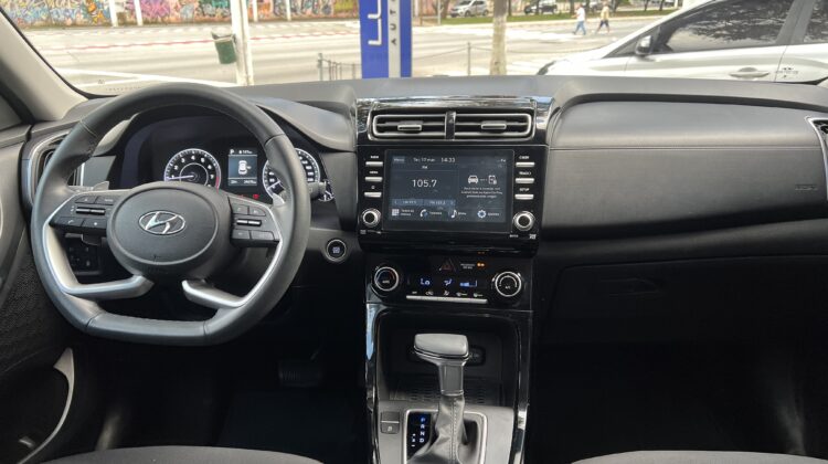 Creta Limited 1.0 Turbo Automática 2023/2024 Preta Flex Completa