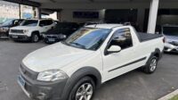 Strada Hard Working 1.4 Cabine Simples 2018 Branca Flex Completa