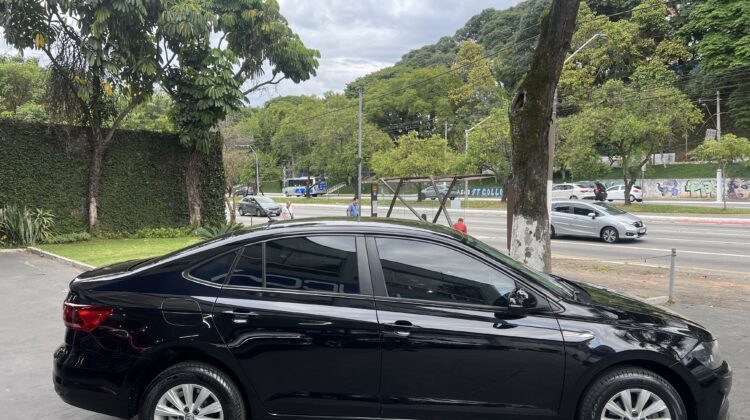 Virtus Comfortline 1.0 TSI Automático 2020 Preto Flex Completo