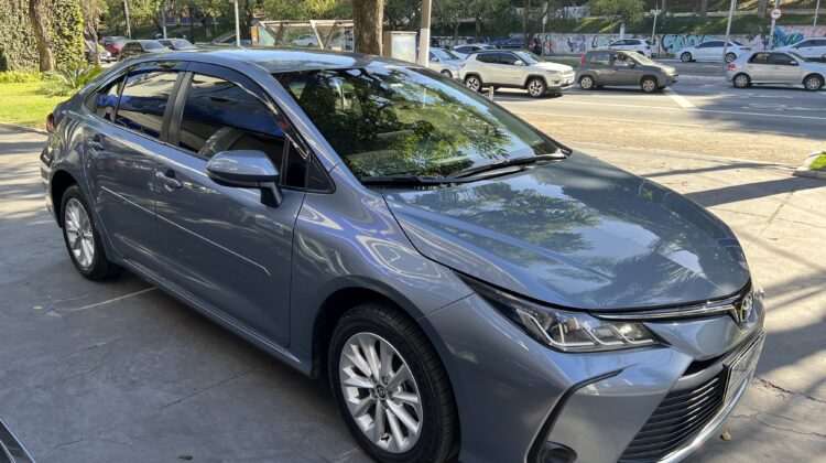 Corolla GLI 2.0 Automático CVT 2021 Cinza Flex Completo