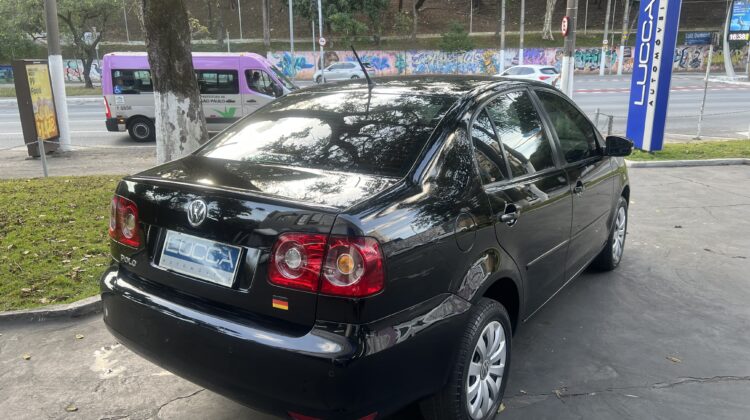 Polo Sedan 1.6 2013 Preto Flex Completo