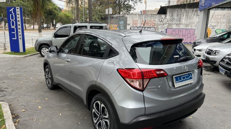 HR-V EX 1.8 Automática CVT 2018 Prata Flex Completa