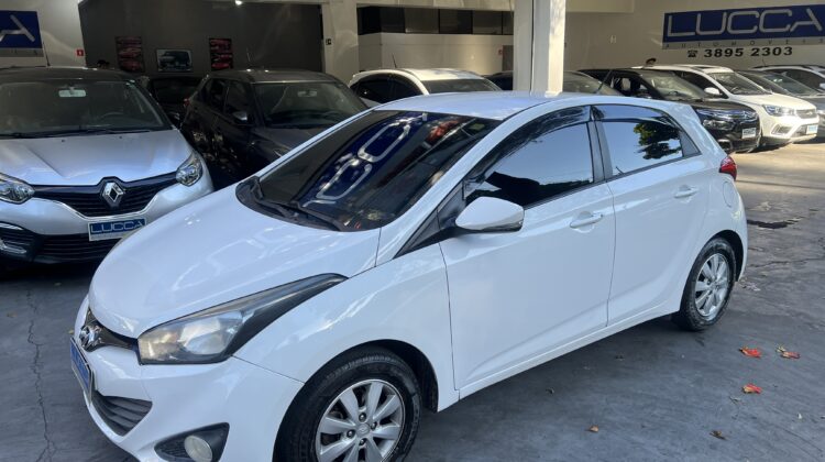 HB20 COMFORT PLUS 1.6 AUTOMÁTICO 2014 BRANCO FLEX COMPLETO