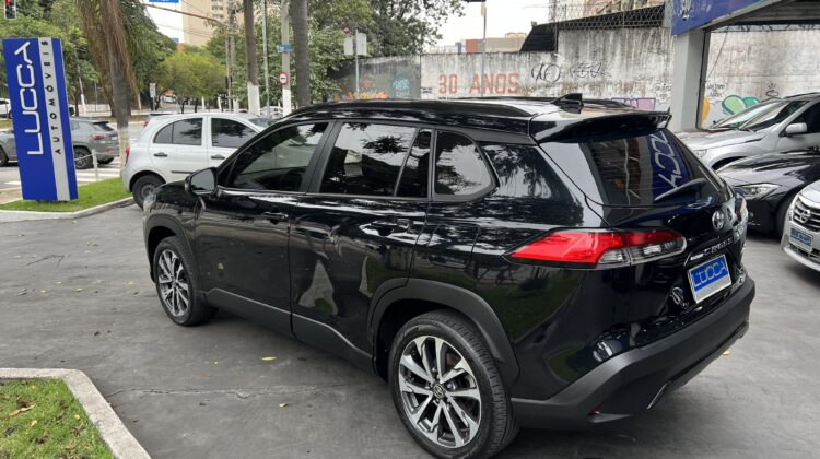 Corolla Cross XRE 2.0 Automático 2022 Preto Flex Completo