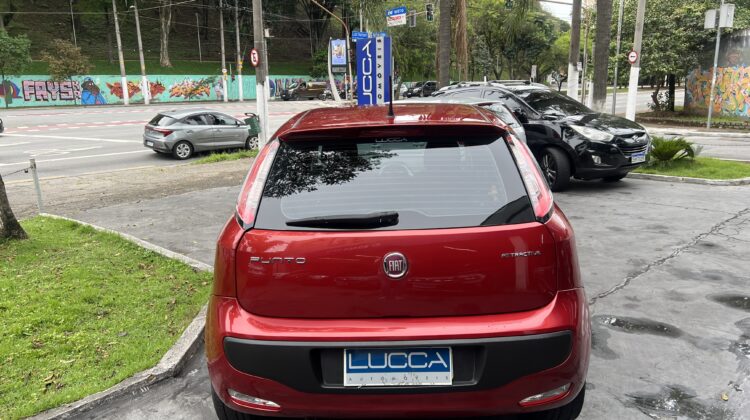 Punto 1.4 Attractive Itália 2015/2016 Vermelho Flex Completo