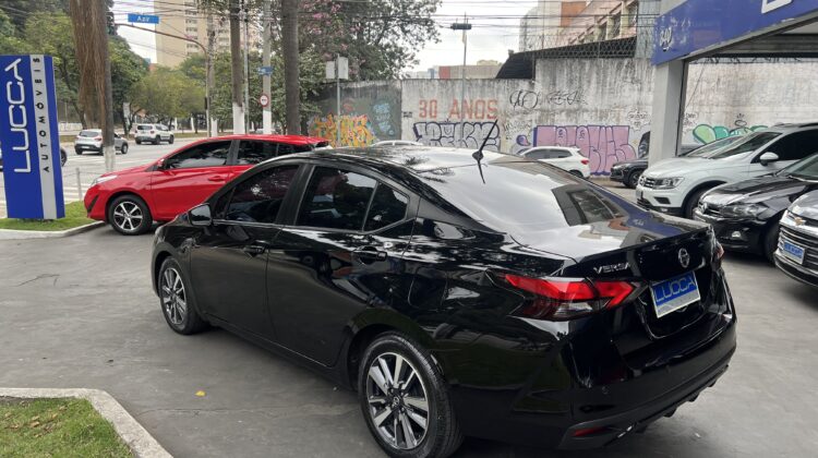 Versa Advance 1.6 Automático CVT 2022 Preto Flex Competo