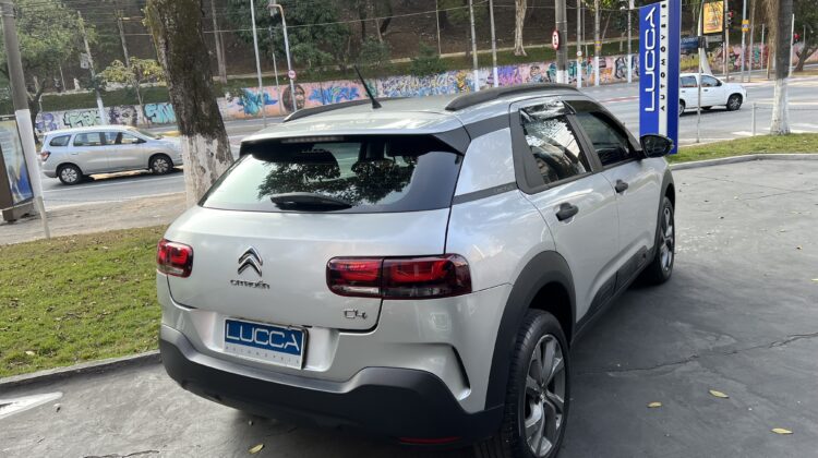 C4 Cactus Feel 1.6 Automático 2020 Prata Flex Completo