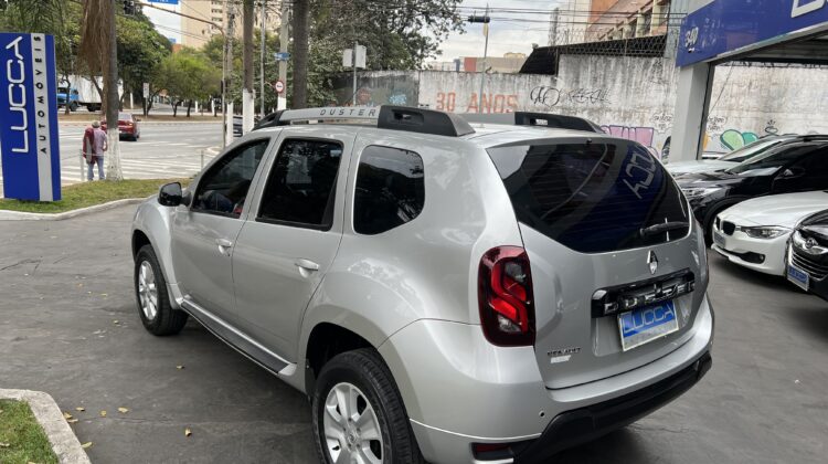Duster 1.6 Dynamique 2016 Prata Flex Completa