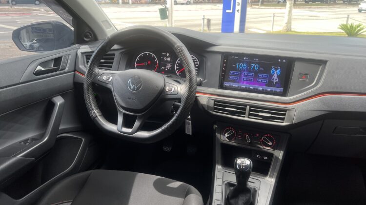 Polo 1.0 Track 2023/2023 Cinza Flex Completo