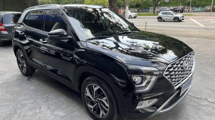 Creta Limited 1.0 Turbo Automático 2023/3024 Preto Flex Completo