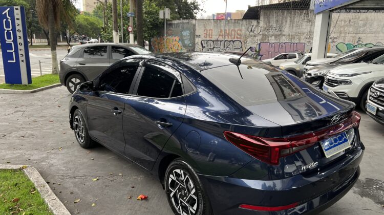 HB20S 1.0 Comfort 2022/2023 Azul Flex Completo