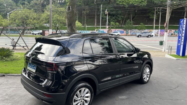 T-Cross Sense 1.0 TSI Automático 2020 Preto Flex Completo