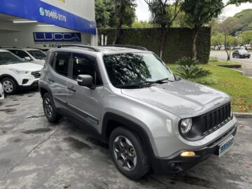 Renegade 1.8 Automática 2018/2019 Prata Flex Completa