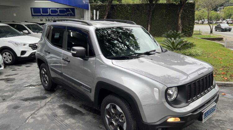 Renegade 1.8 Automática 2018/2019 Prata Flex Completa