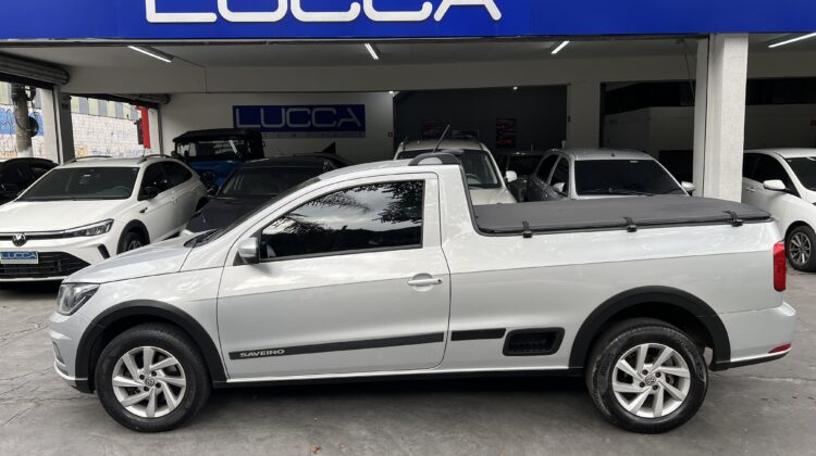 Saveiro Trendline 1.6 16V CS 2022/2023 Prata Flex Completa
