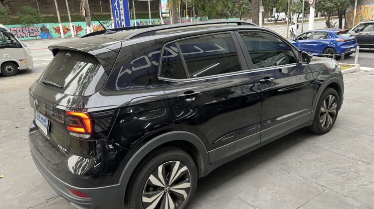 T-Cross 200 1.0 TSI Automático 2022 Preto Flex Completo